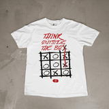 Think Outside the Box Graphic Tee – Urban Streetwear T-Shirt (Black Oversized Fit)