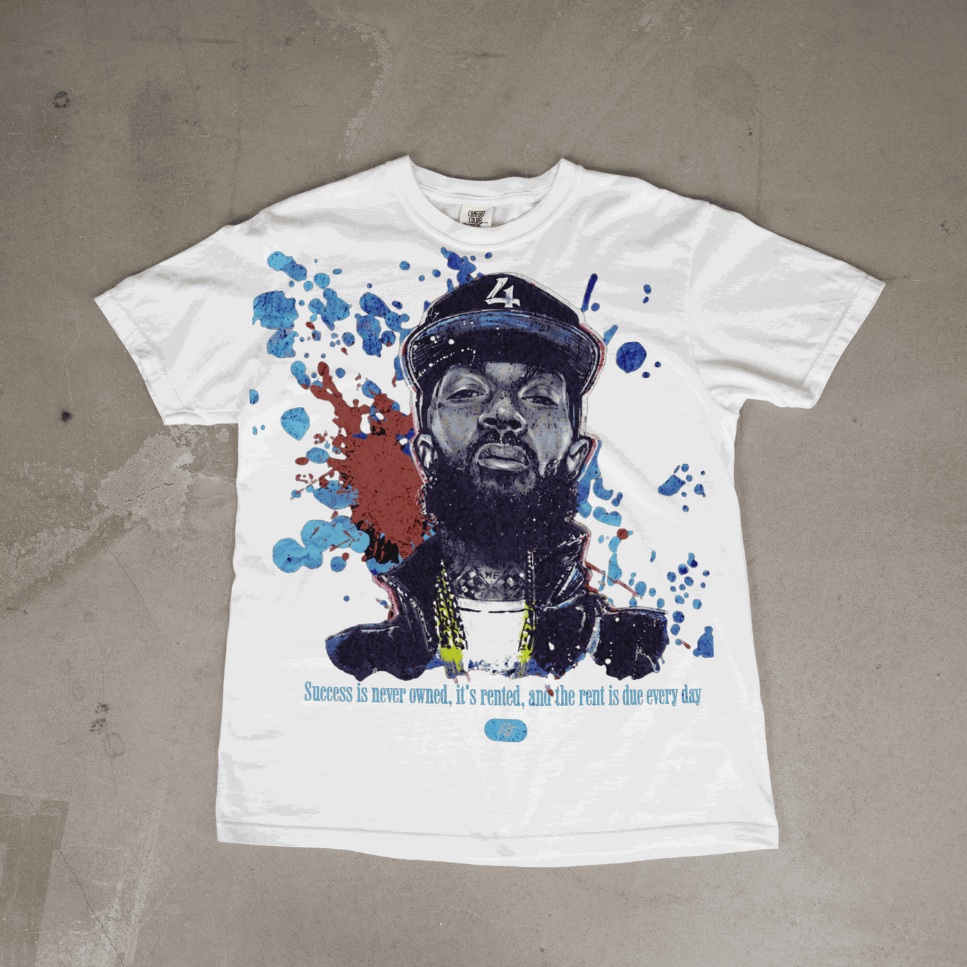 Nipsey Hussle Tee - T Shirt by Needle n Threads