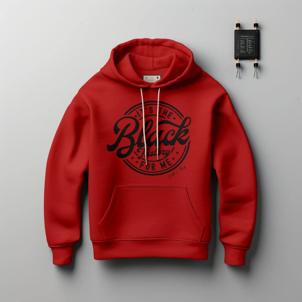 Black History For Me luxury cotton hoodie celebrating culture and legacy