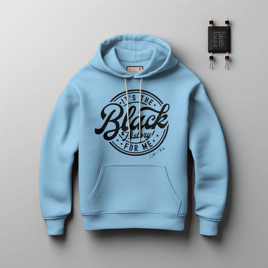 Black History For Me luxury cotton hoodie celebrating culture and style