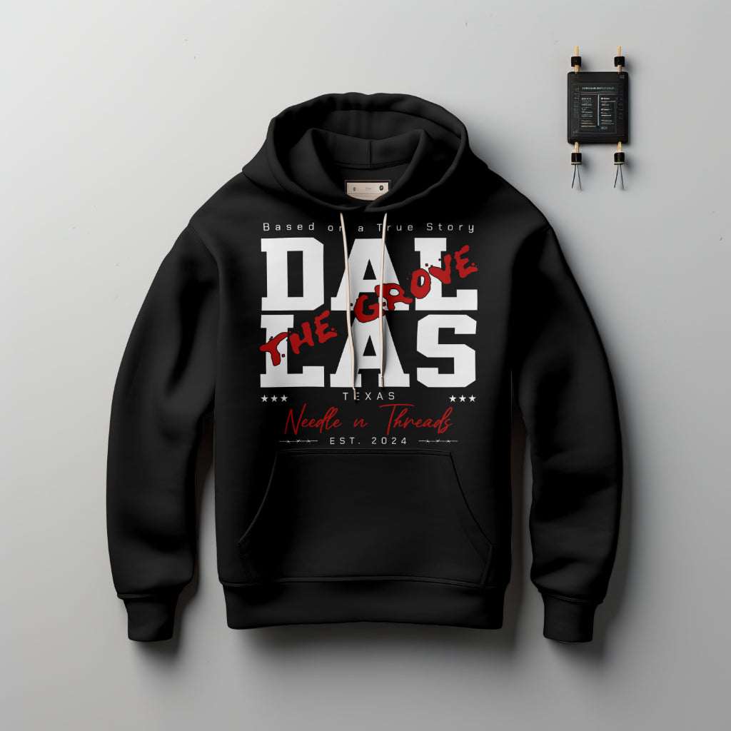 Pleasant Grove Hoodie - Hoodie by Needle n Threads