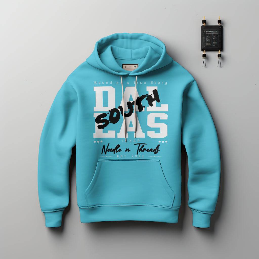 South Dallas Hoodie - Hoodie by Needle n Threads