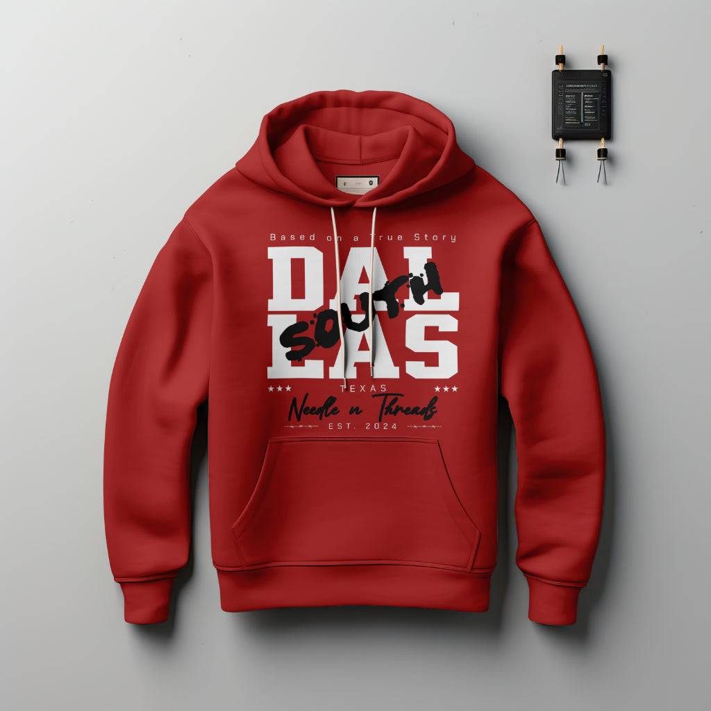 South Dallas Hoodie - Hoodie by Needle n Threads