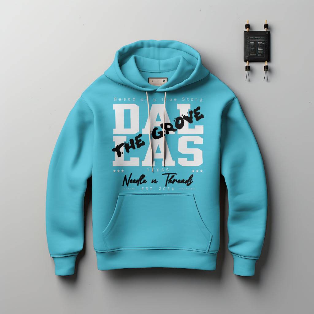 Pleasant Grove Hoodie - Hoodie by Needle n Threads