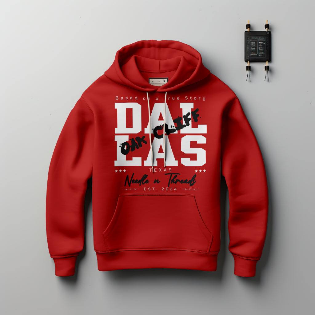 Oak Cliff Hoodie - Hoodie by Needle n Threads