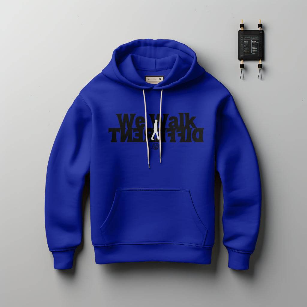 We Walk Different Hoodie - Hoodie by Needle n Threads