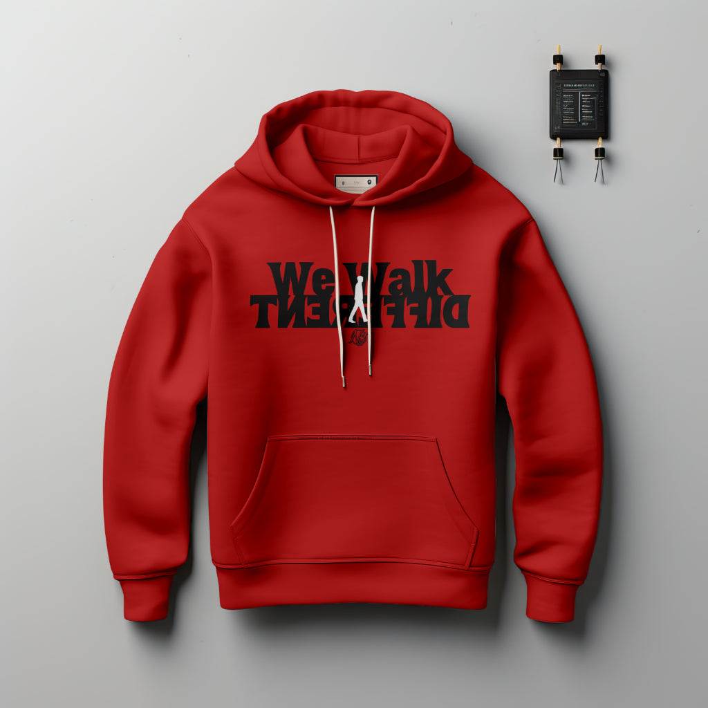 We Walk Different Hoodie - Hoodie by Needle n Threads