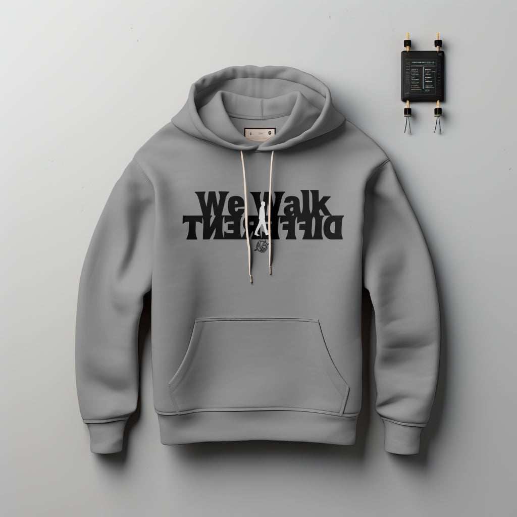 We Walk Different Hoodie - Hoodie by Needle n Threads