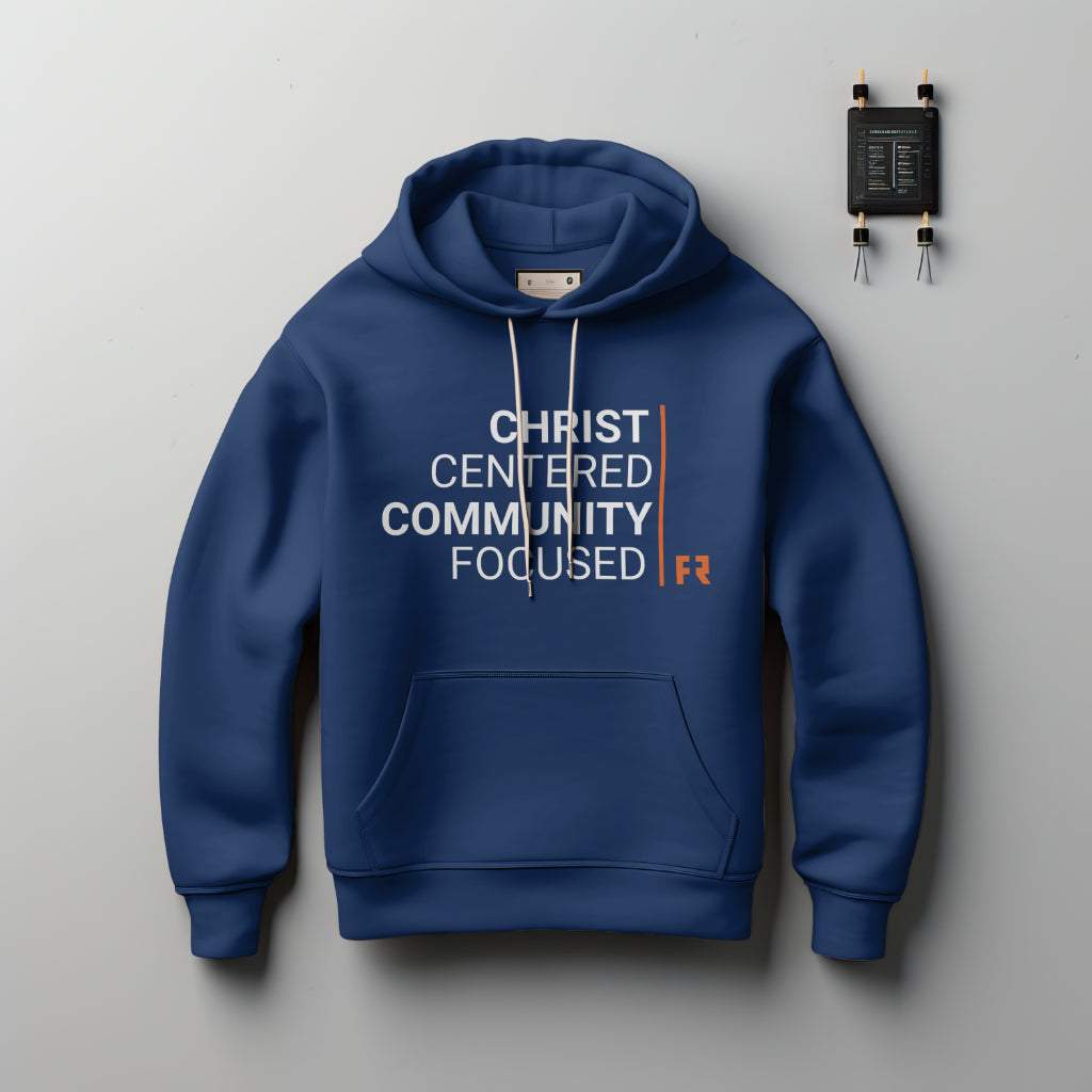 Christ Centered Hoodie - Hoodie by Needle n Threads
