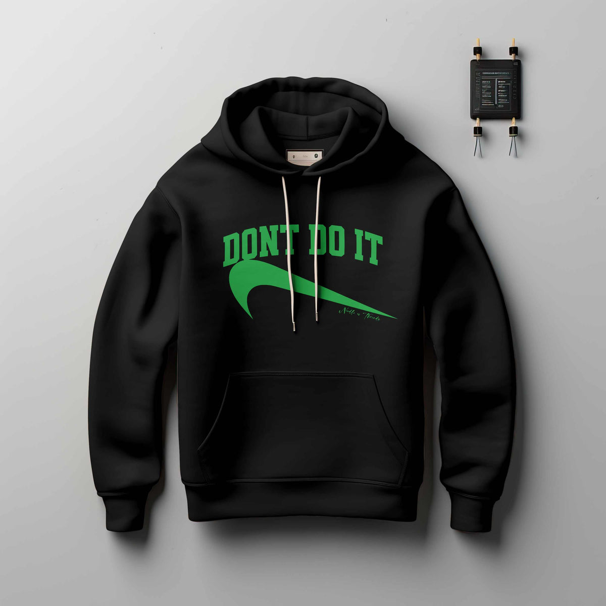 Dont Do It Hoodie - Hoodie by Needle n Threads