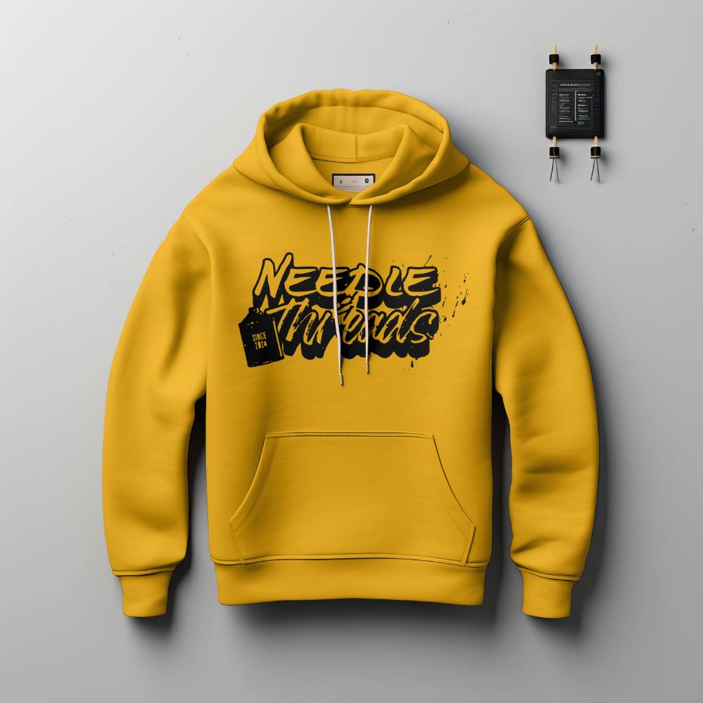 Needle n Threads Graffiti Hoodie - Hoodie by Needle n Threads