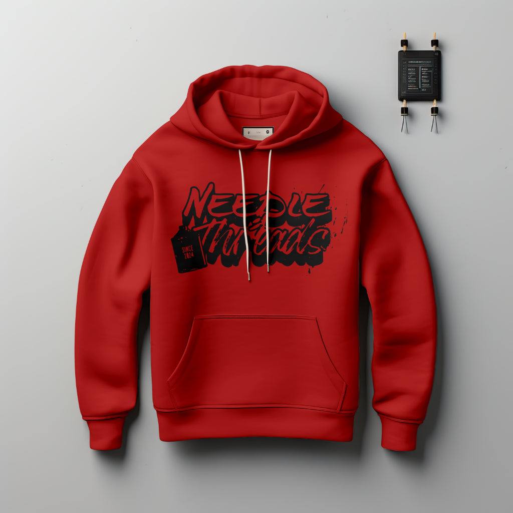 Needle n Threads Graffiti Hoodie - Hoodie by Needle n Threads