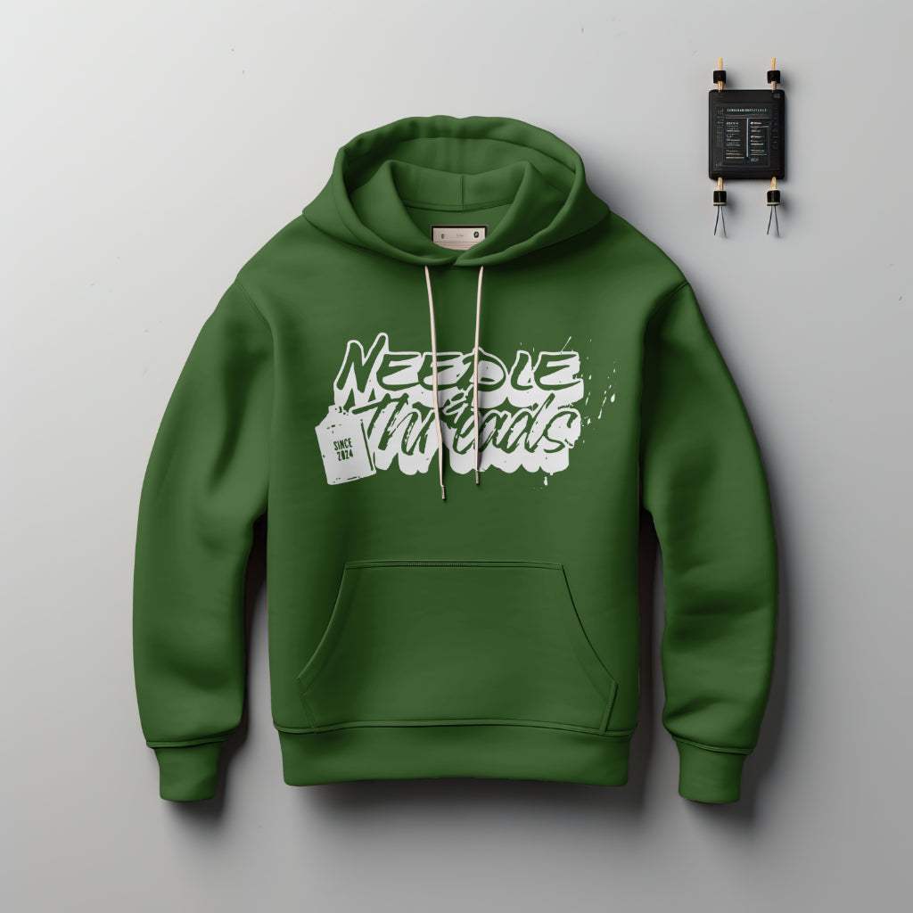Needle n Threads Graffiti Hoodie - Hoodie by Needle n Threads