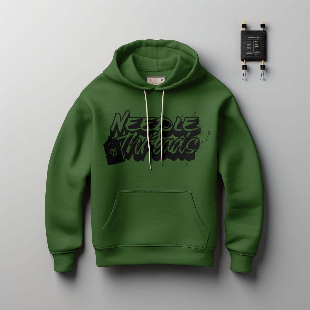 Needle n Threads Graffiti Hoodie - Hoodie by Needle n Threads