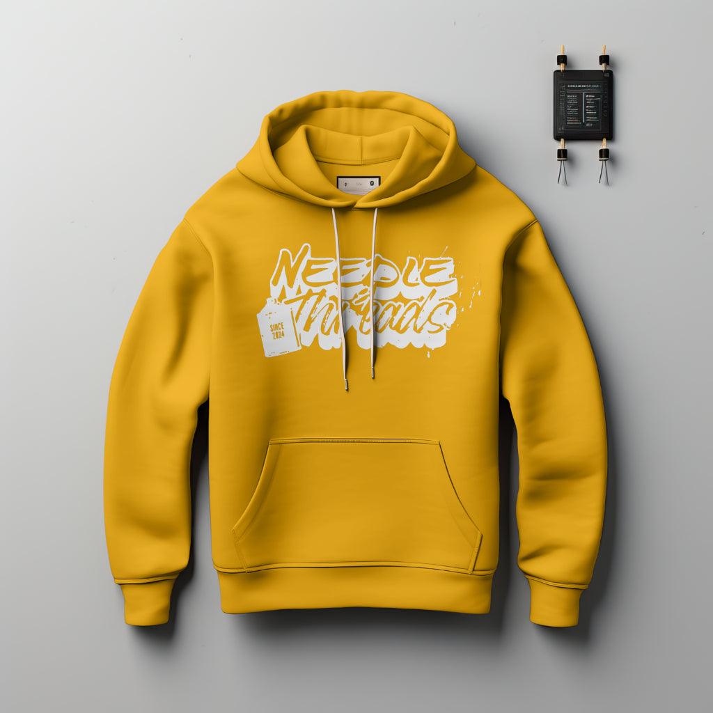 Needle n Threads Graffiti Hoodie - Hoodie by Needle n Threads