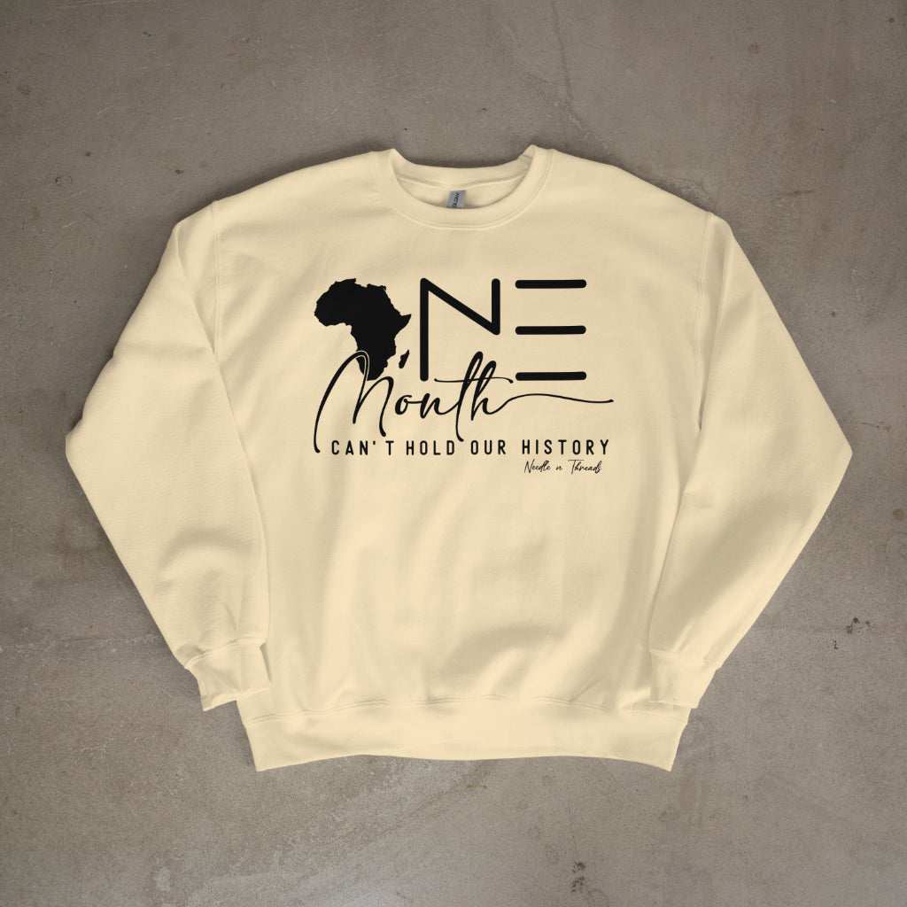 One Month Cant Hold Sweater - Sweater by Needle n Threads
