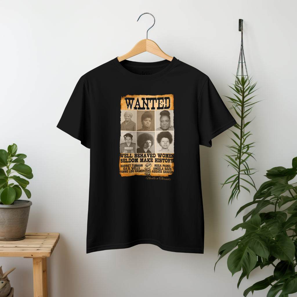 Wanted Women - T-Shirt by Needle n Threads
