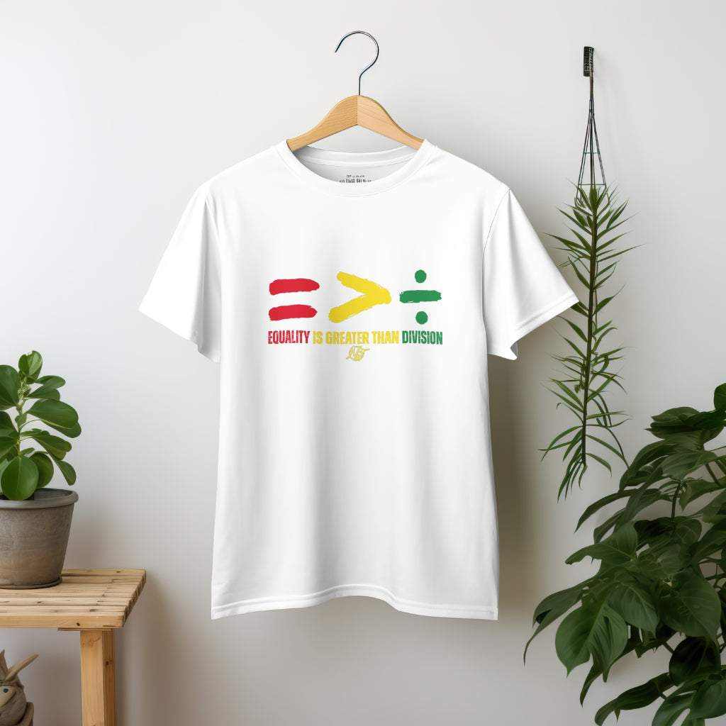 Greater Than Tee (luxury cotton) - T Shirt by Needle n Threads