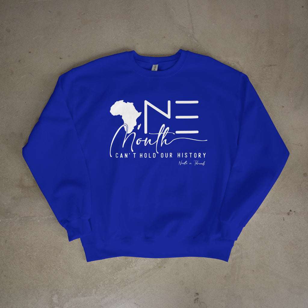 One Month Cant Hold Sweater - Sweater by Needle n Threads