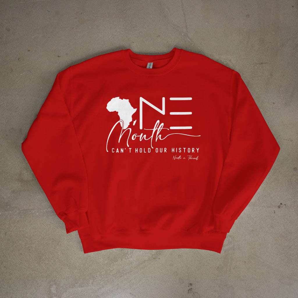 One Month Cant Hold Sweater - Sweater by Needle n Threads