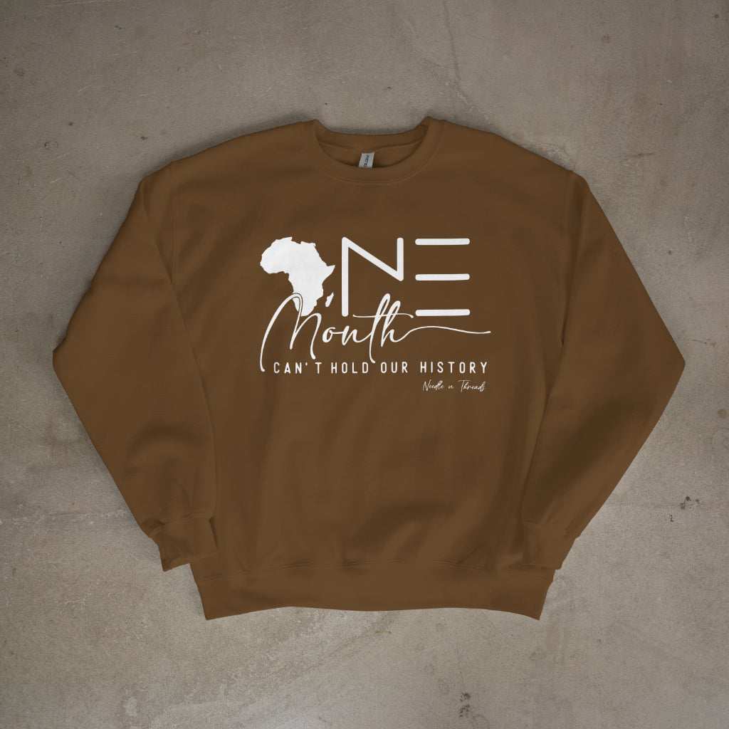 One Month Cant Hold Sweater - Sweater by Needle n Threads
