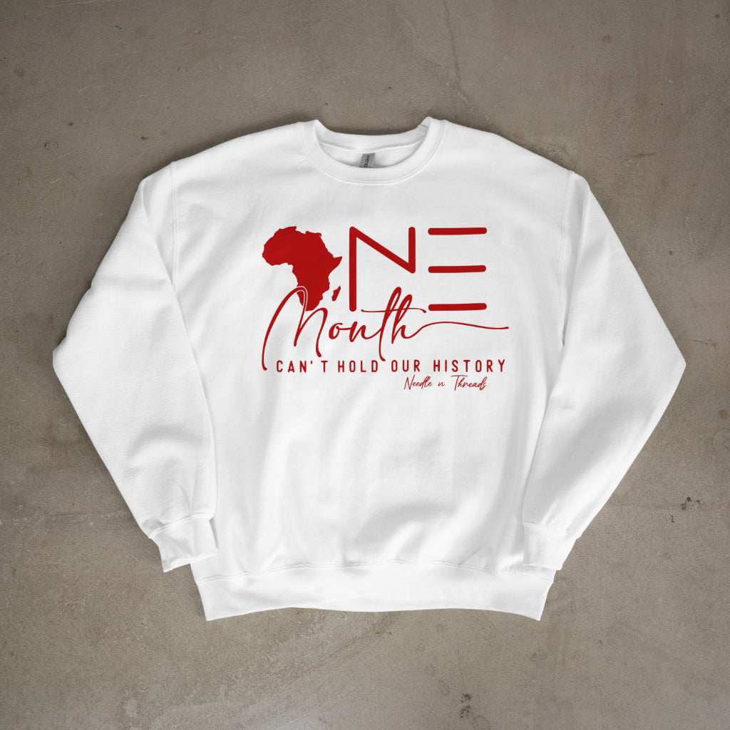 One Month Cant Hold Sweater - Sweater by Needle n Threads