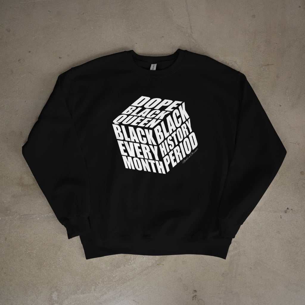 Dope Black Queen Sweater - Sweater by Needle n Threads