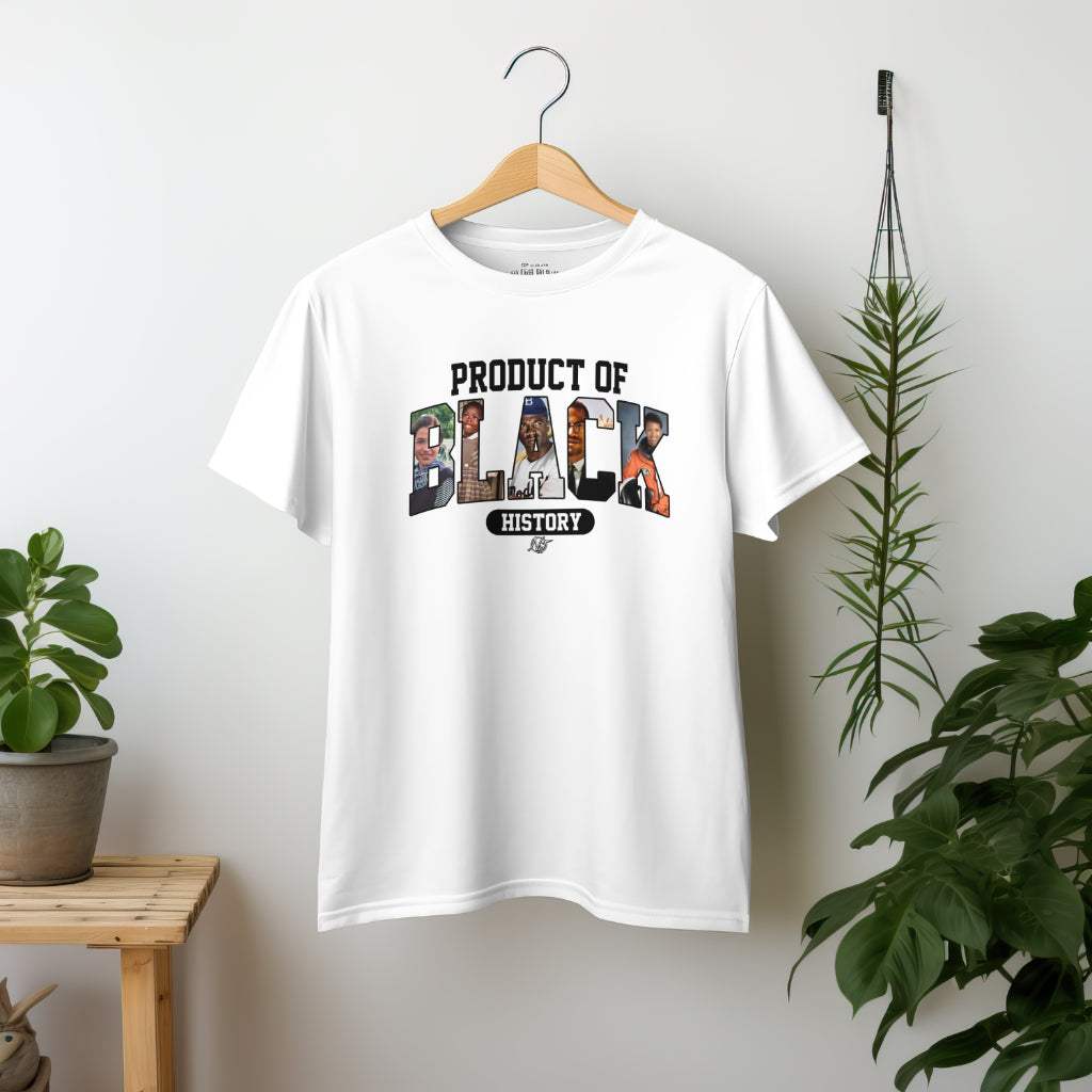Black History Tee luxury cotton shirt celebrating Black excellence with bold design and premium comfort
