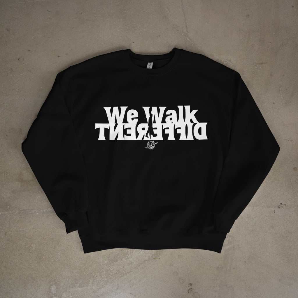 We Walk Different Sweater - Sweater by Needle n Threads