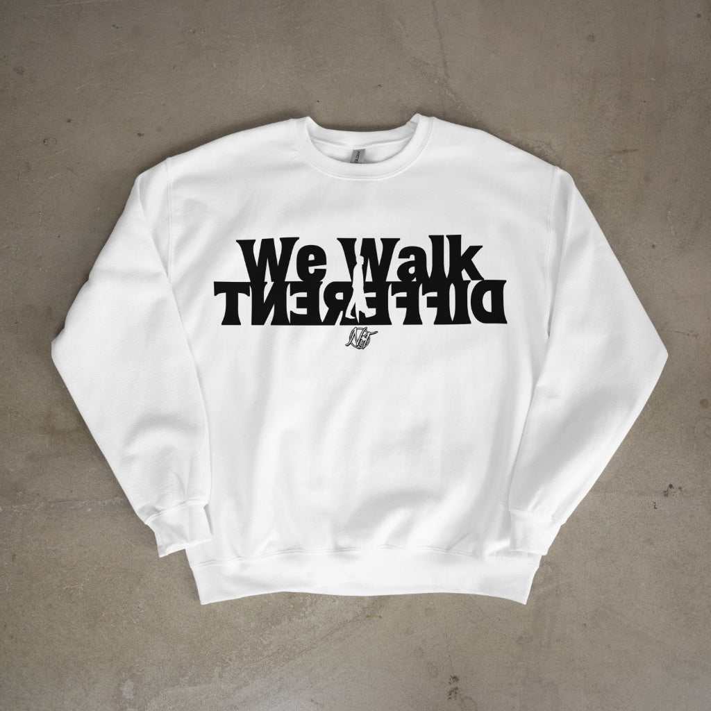 We Walk Different Sweater - Sweater by Needle n Threads