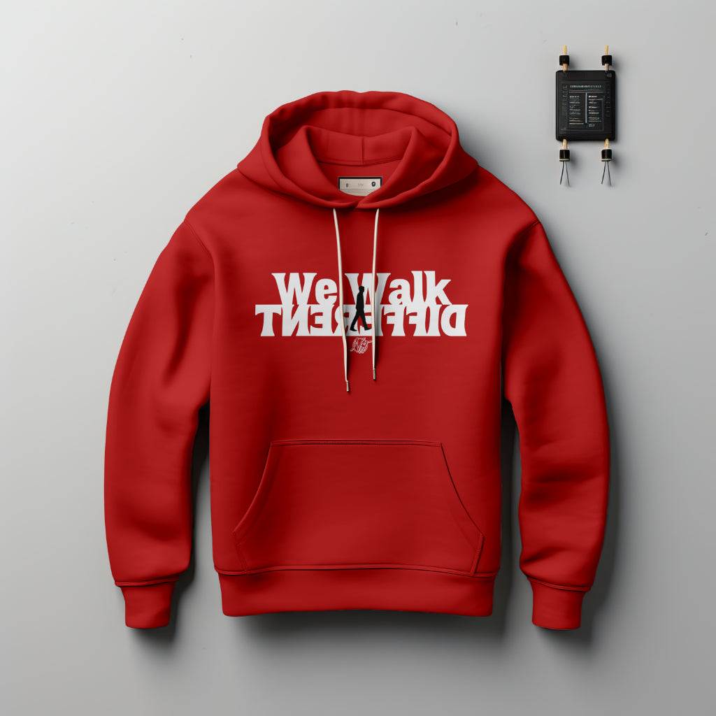 We Walk Different Hoodie - Hoodie by Needle n Threads