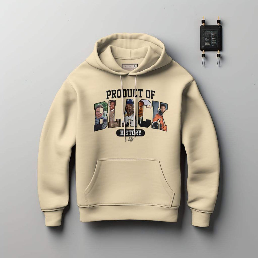 Black History Hoodie luxury design celebrating Black excellence and culture