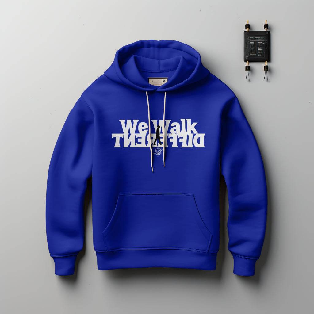 We Walk Different Hoodie - Hoodie by Needle n Threads