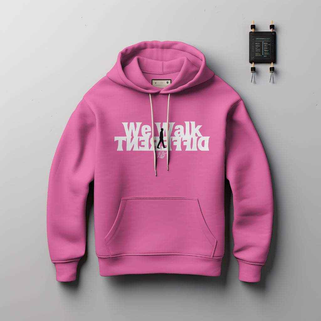 We Walk Different Hoodie - Hoodie by Needle n Threads