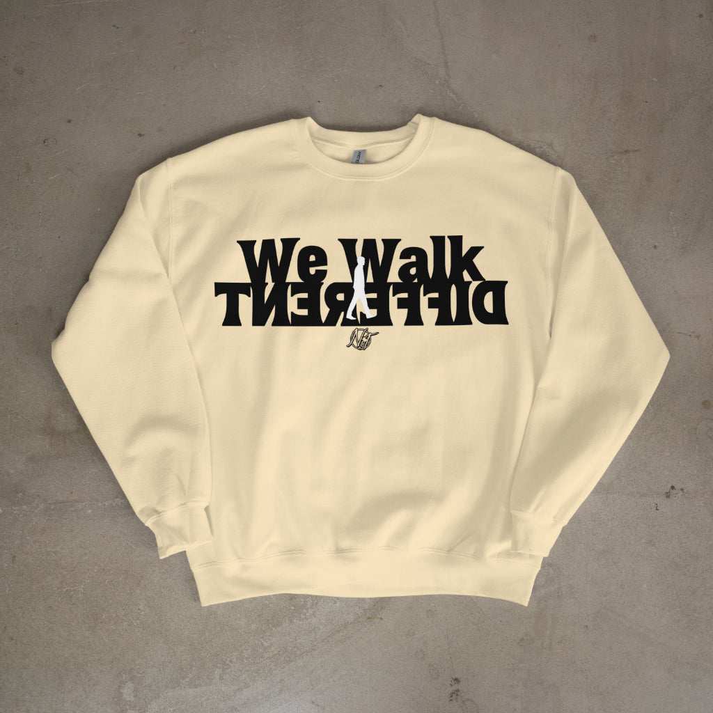 We Walk Different Sweater - Sweater by Needle n Threads