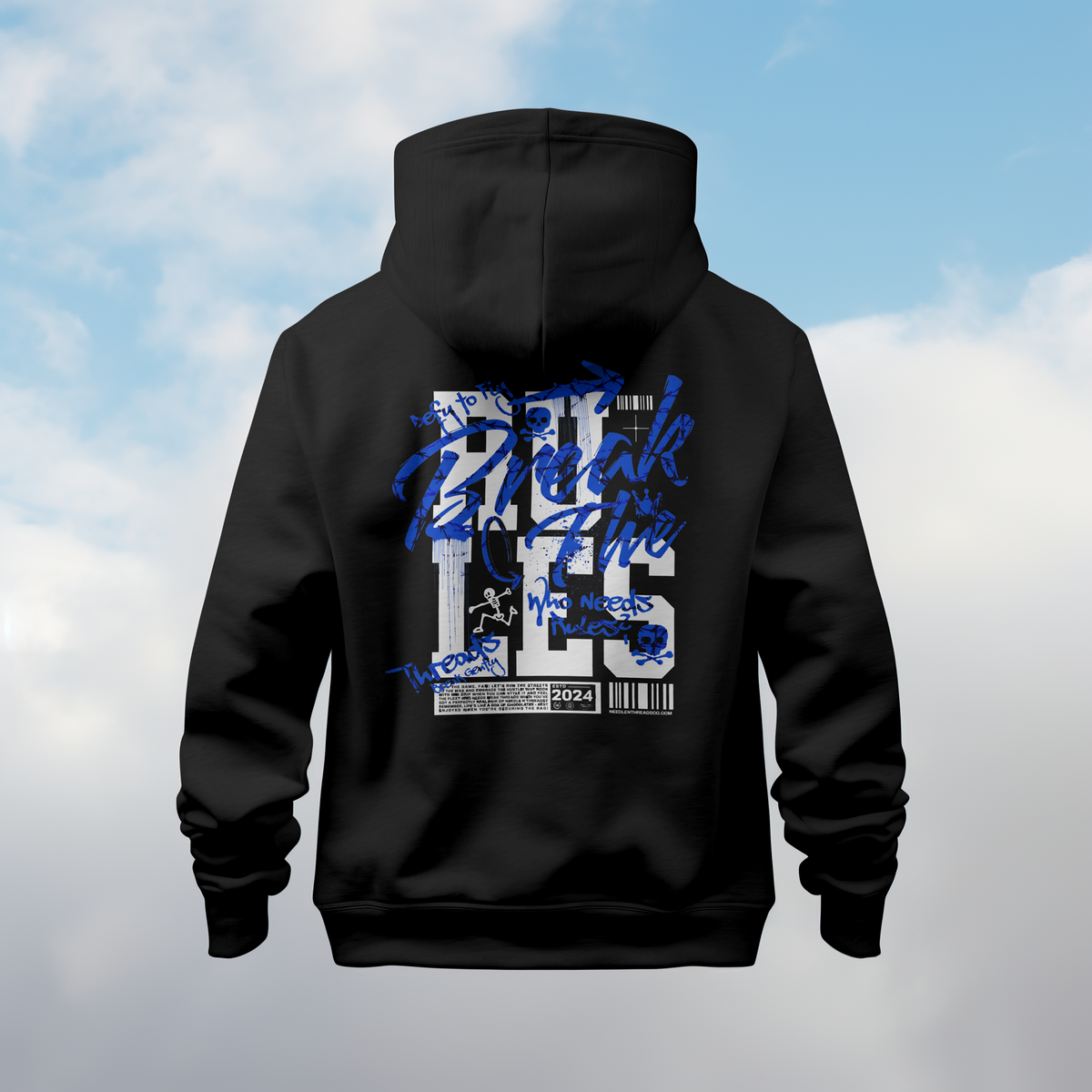Think Outside the Box Graphic Hoodie