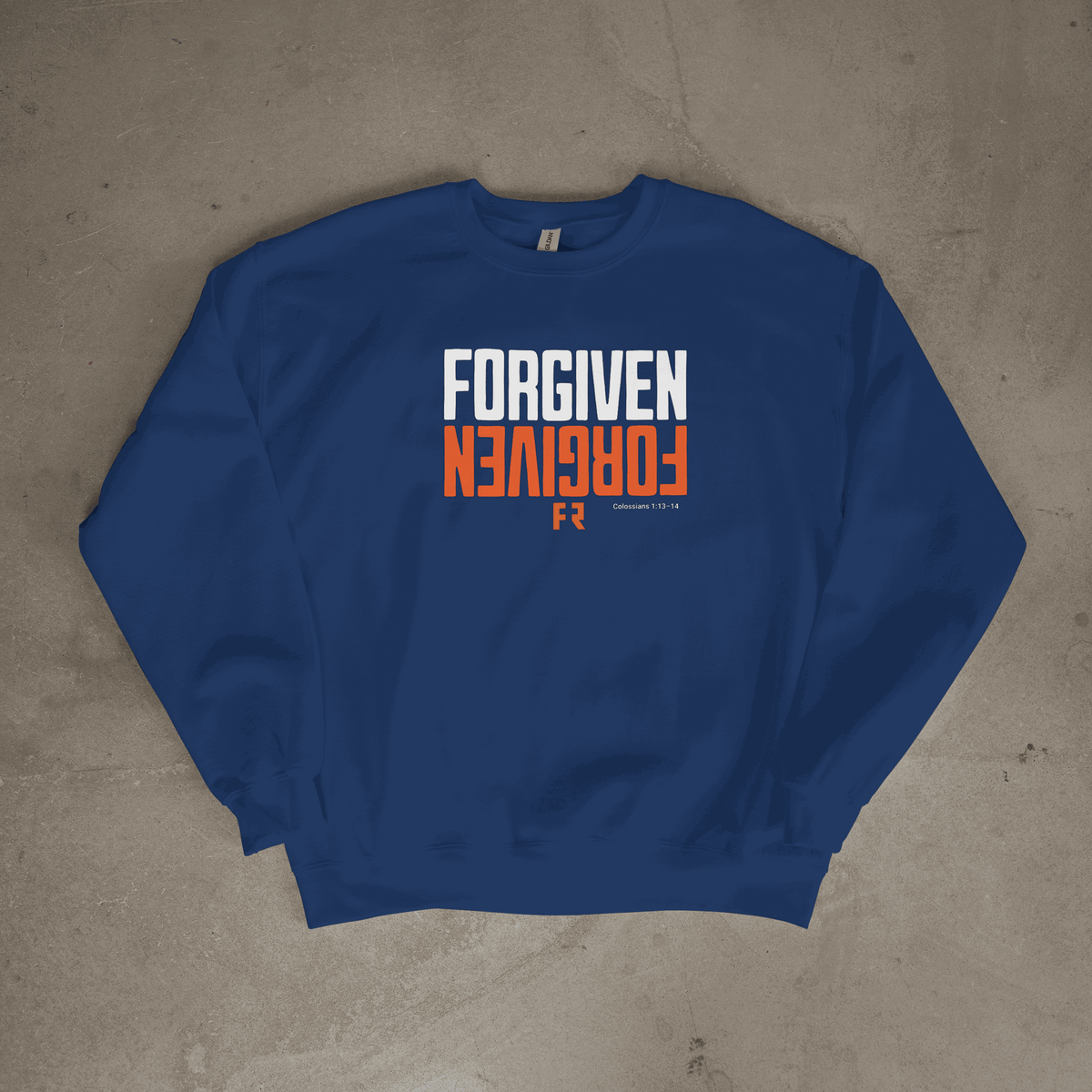 Forgiven Sweatshirt - sweatshirt by Needle n Threads