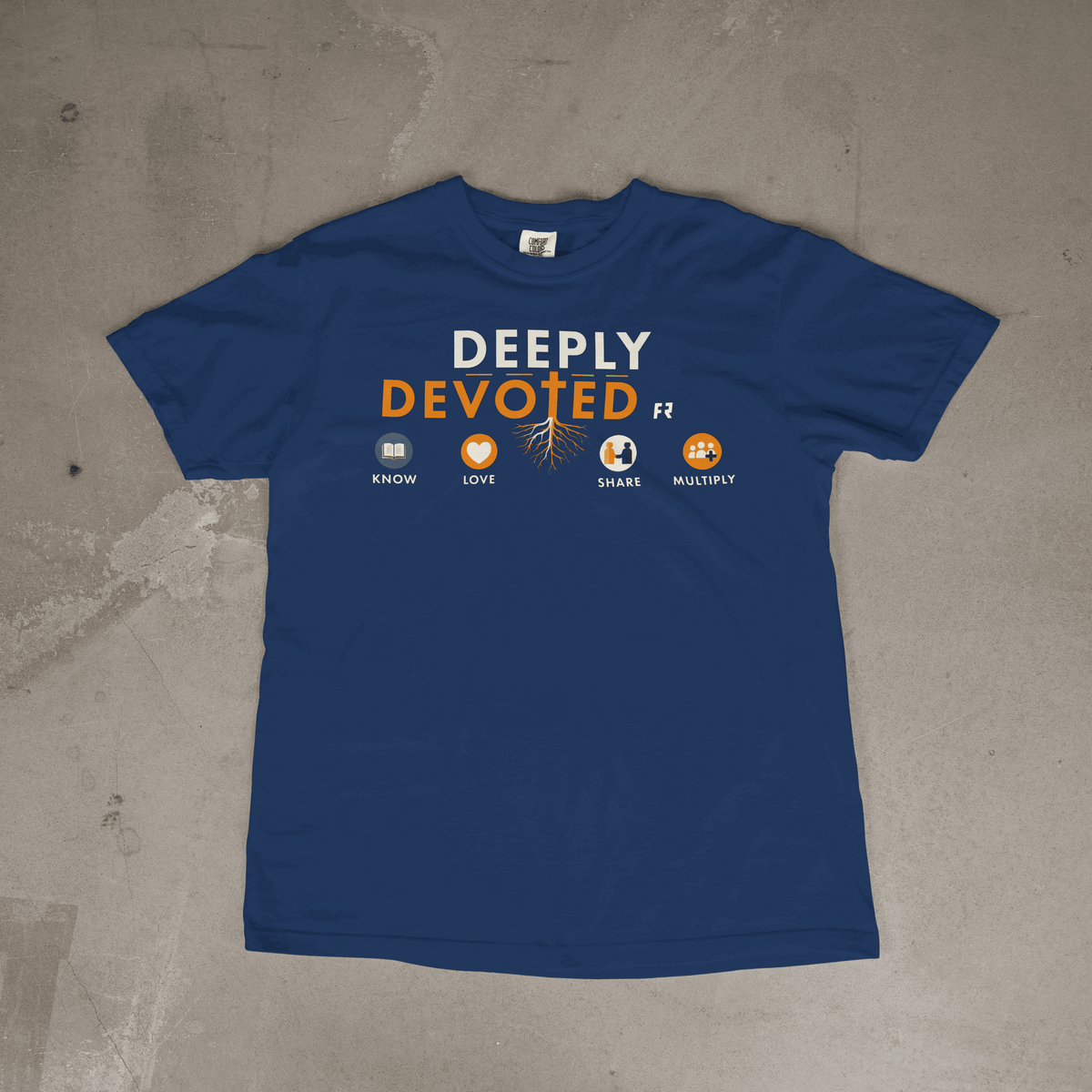 Deeply Devoted Tee - T Shirt by Needle n Threads