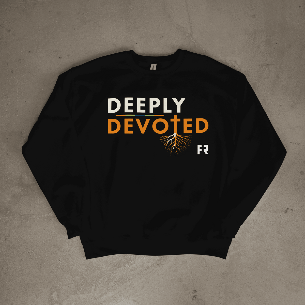 Deeply Devoted Sweatshirt - sweatshirt by Needle n Threads