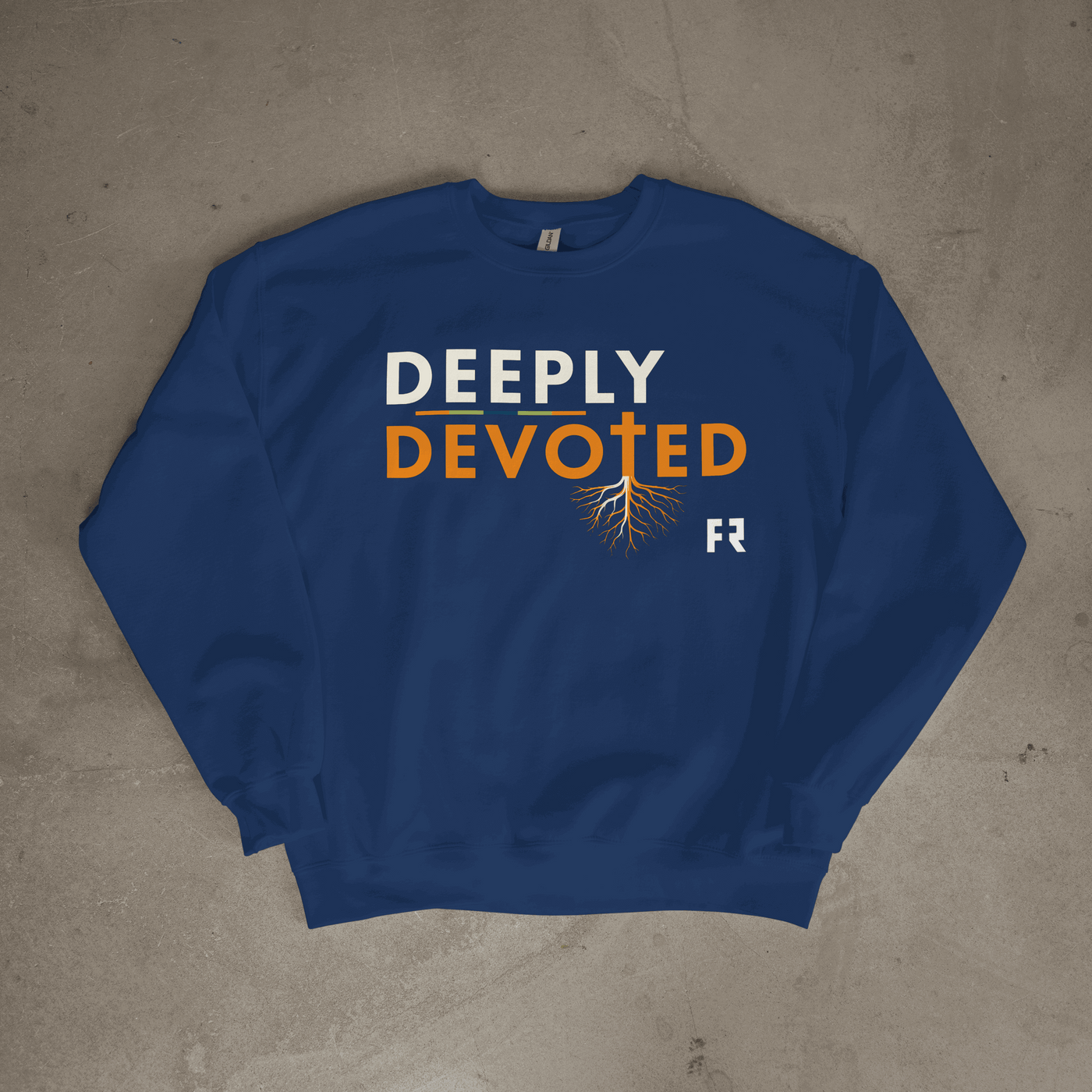 Deeply Devoted Sweatshirt - sweatshirt by Needle n Threads