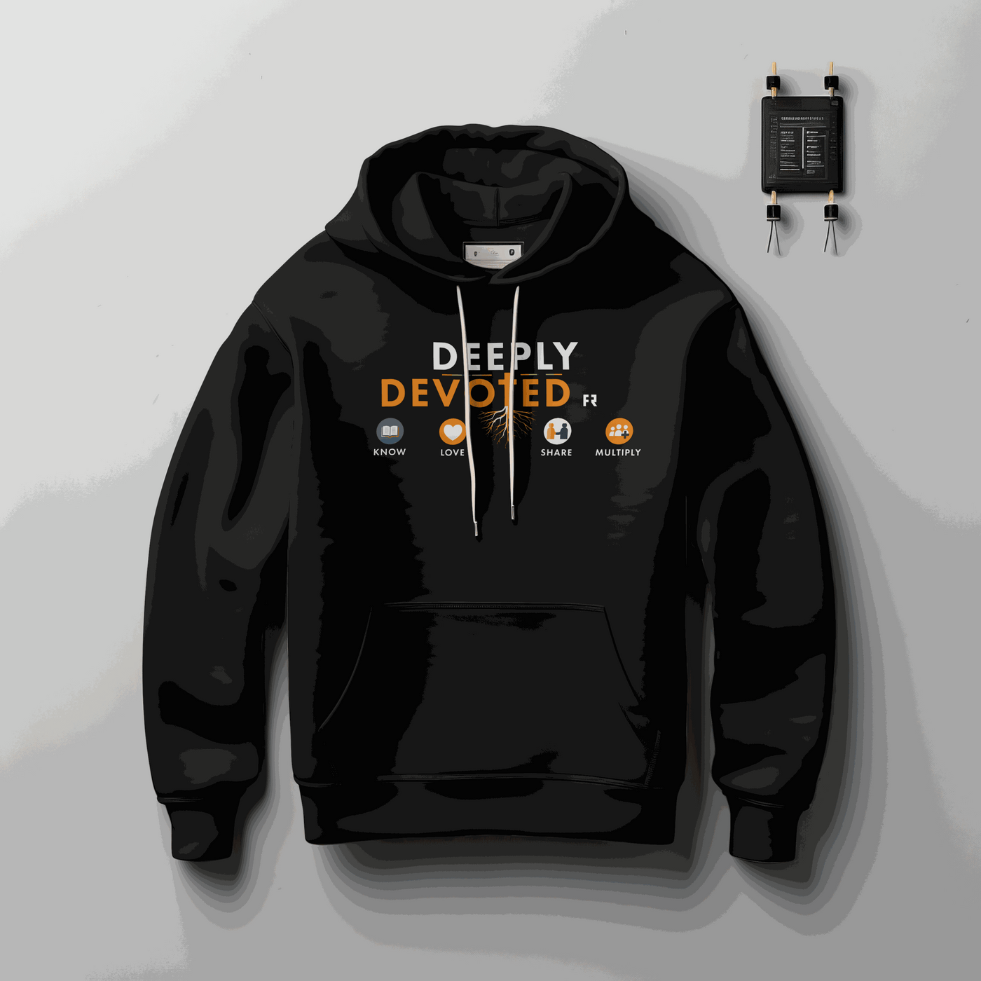 Deeply Devoted Hoodie - Hoodie by Needle n Threads