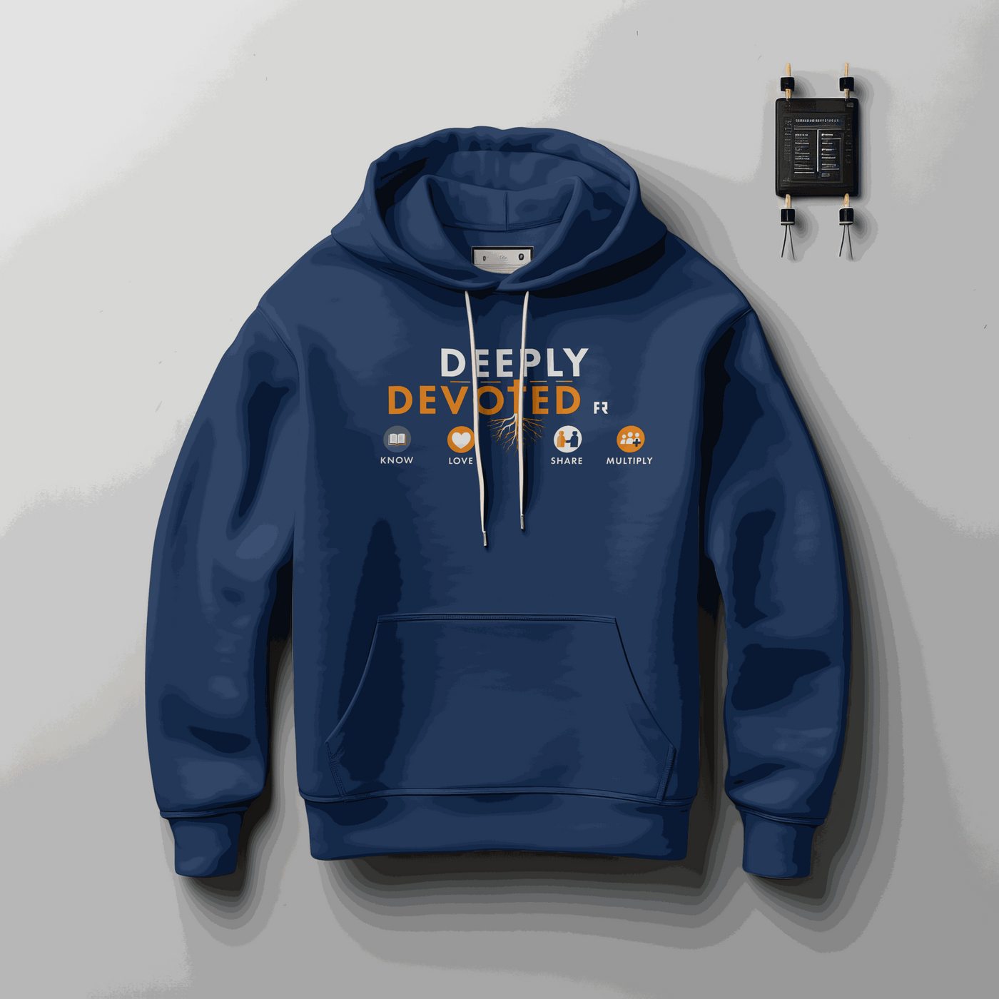 Deeply Devoted Hoodie - Hoodie by Needle n Threads