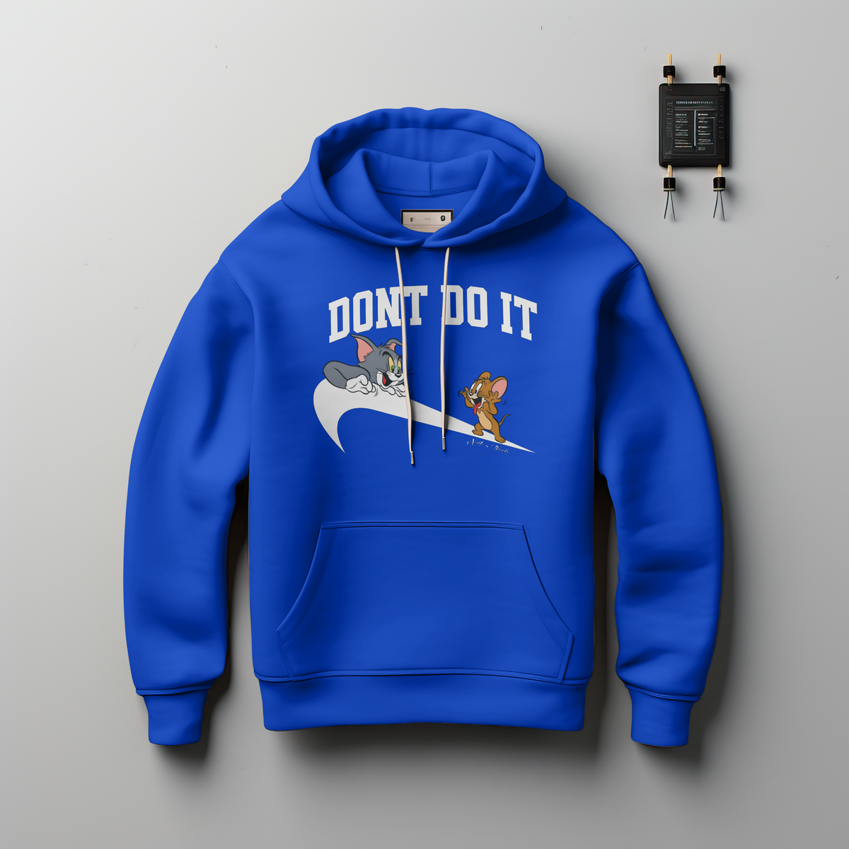 Tom n Jerry Collab Hoodie featuring Don’t Do It design inspired by classic cartoon chaos and nostalgia